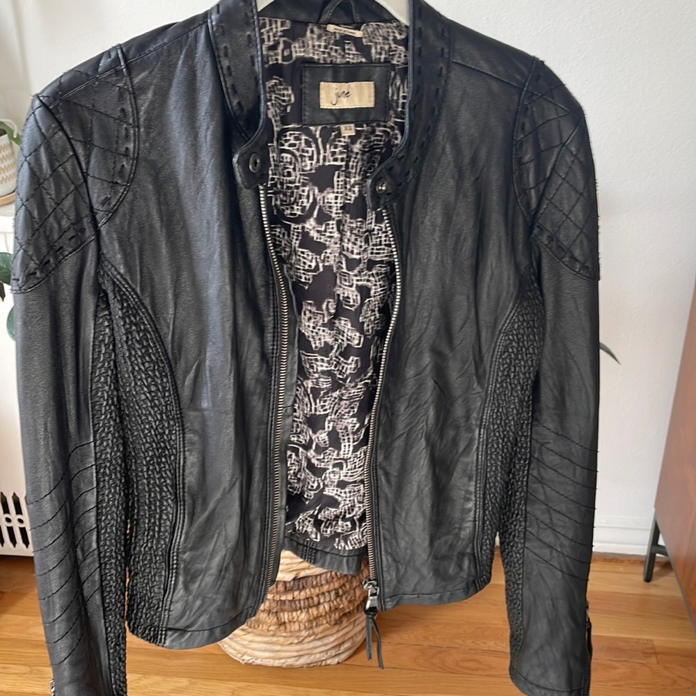 June leather jacket